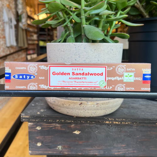 Golden Sandalwood Incense Sticks