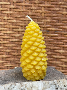 Pinecone Beeswax Candle (2 sizes)