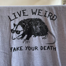 Load image into Gallery viewer, Fake Your Death Opossum Tee