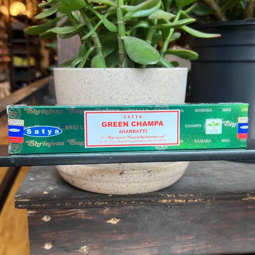 Green Champa Incense Sticks
