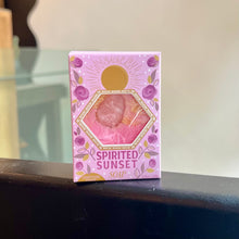 Load image into Gallery viewer, Spirited Sunset Gemstone Bar Soap (Wild Rose)