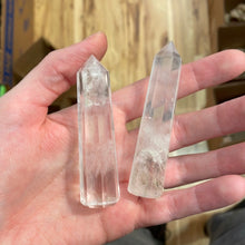 Load image into Gallery viewer, Clear Quartz Polished Standing Points