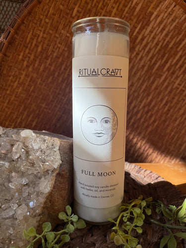 Full Moon Dressed Candle