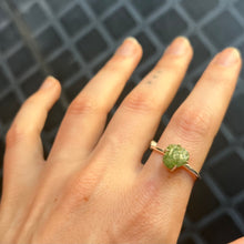 Load image into Gallery viewer, Raw Aventurine Ring