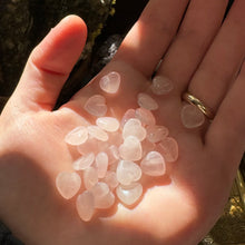 Load image into Gallery viewer, Teeny Tiny Rose Quartz Heart