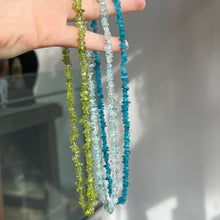 Load image into Gallery viewer, Apatite Chip Necklace