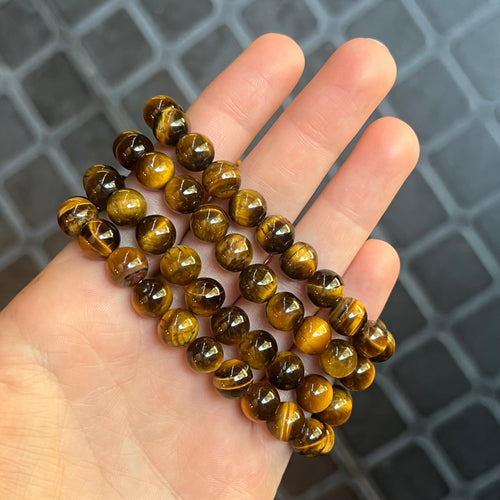Tiger’s Eye Bead Bracelet