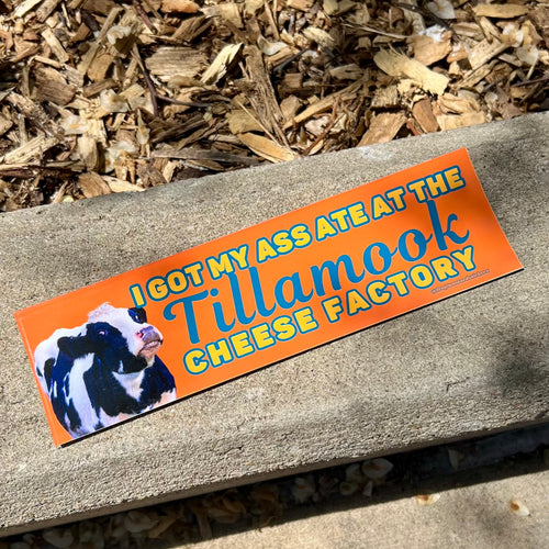 Tillamook Cheese Factory Bumper Sticker