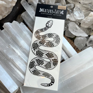 Rattlesnake Temporary Tattoo