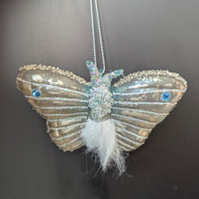 Load image into Gallery viewer, Glass Moth Ornament