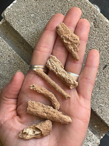 Fulgurite Tubes