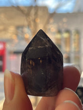 Load image into Gallery viewer, Smoky Included Quartz Polished Point