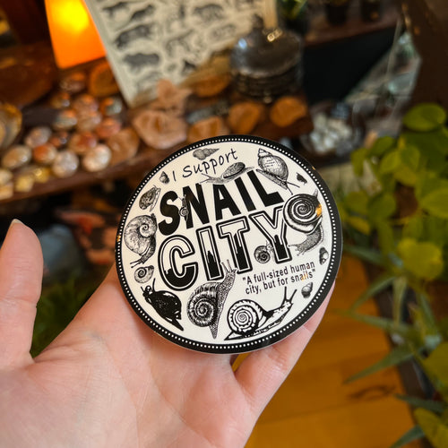 Snail City Sticker