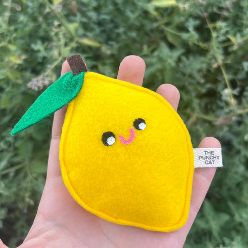 Catnip Lemon Toy
