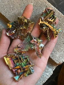 Bismuth Chunks