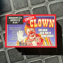 Load image into Gallery viewer, Creepy Clown Magnetic Poetry Kit