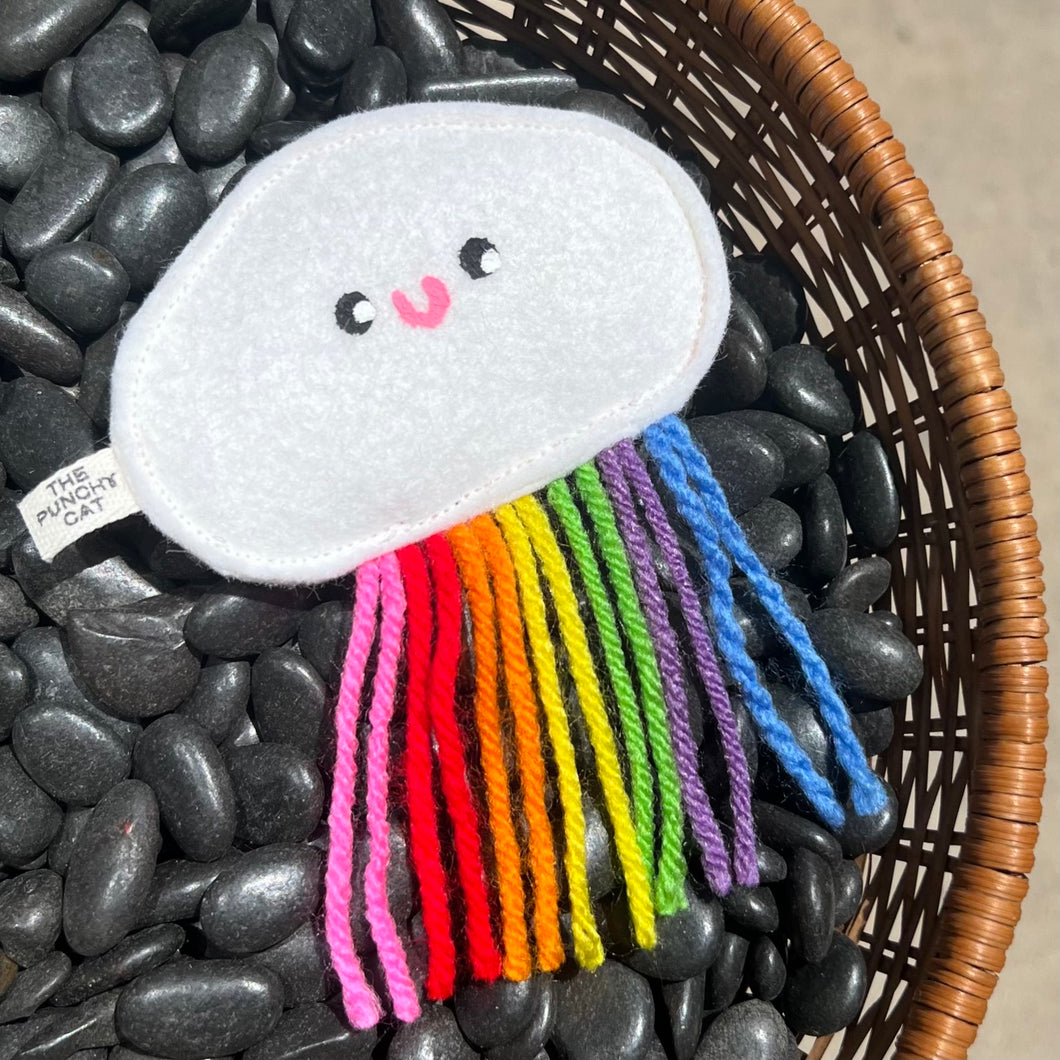 Catnip Rainbow Cloud Toy