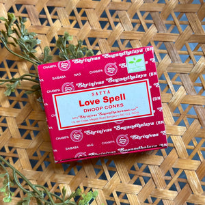 Love Spell Incense Cones