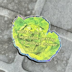 Produce Shower Sticker