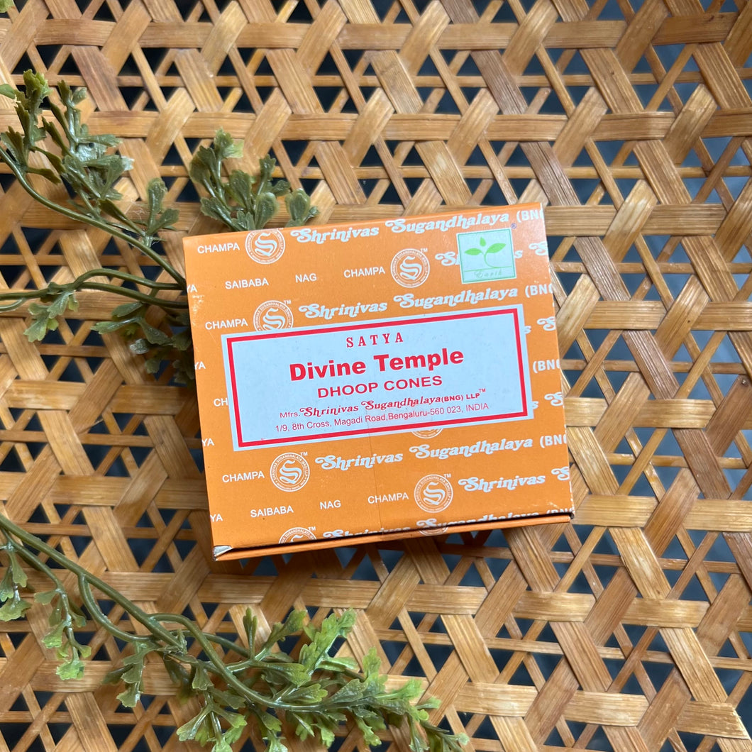 Divine Temple Incense Cones