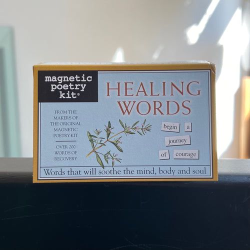 Healing Words Magnetic Poetry Kit