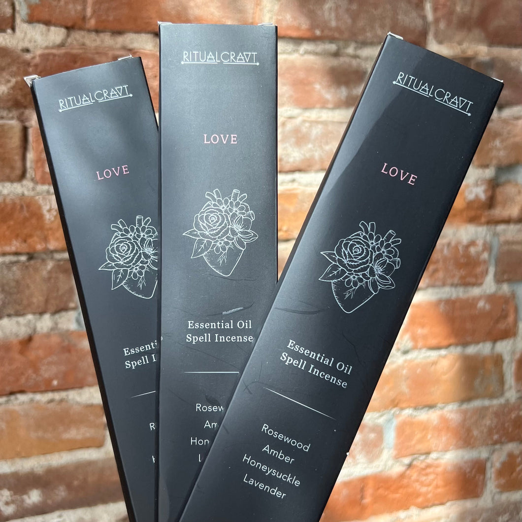 Love Spell Incense Sticks