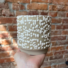 Load image into Gallery viewer, 4” Gloopy Planter - White