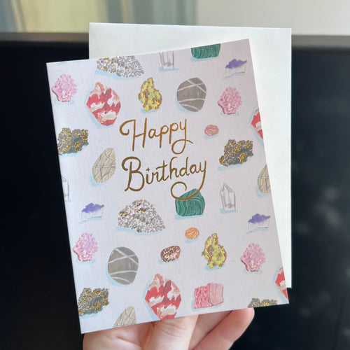 Birthday Gems Birthday Greeting Card