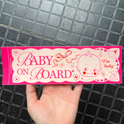 I’m Baby Bumper Sticker