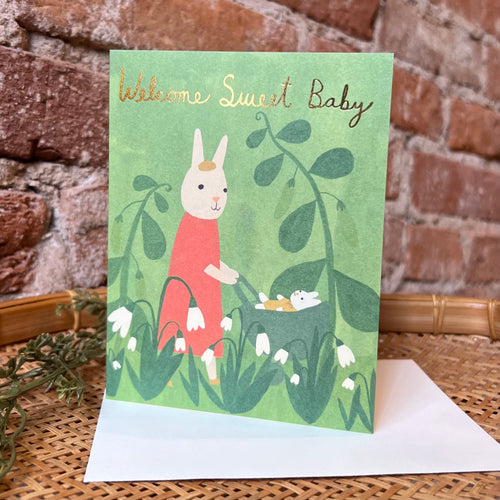 Sweet Baby Bunny Card