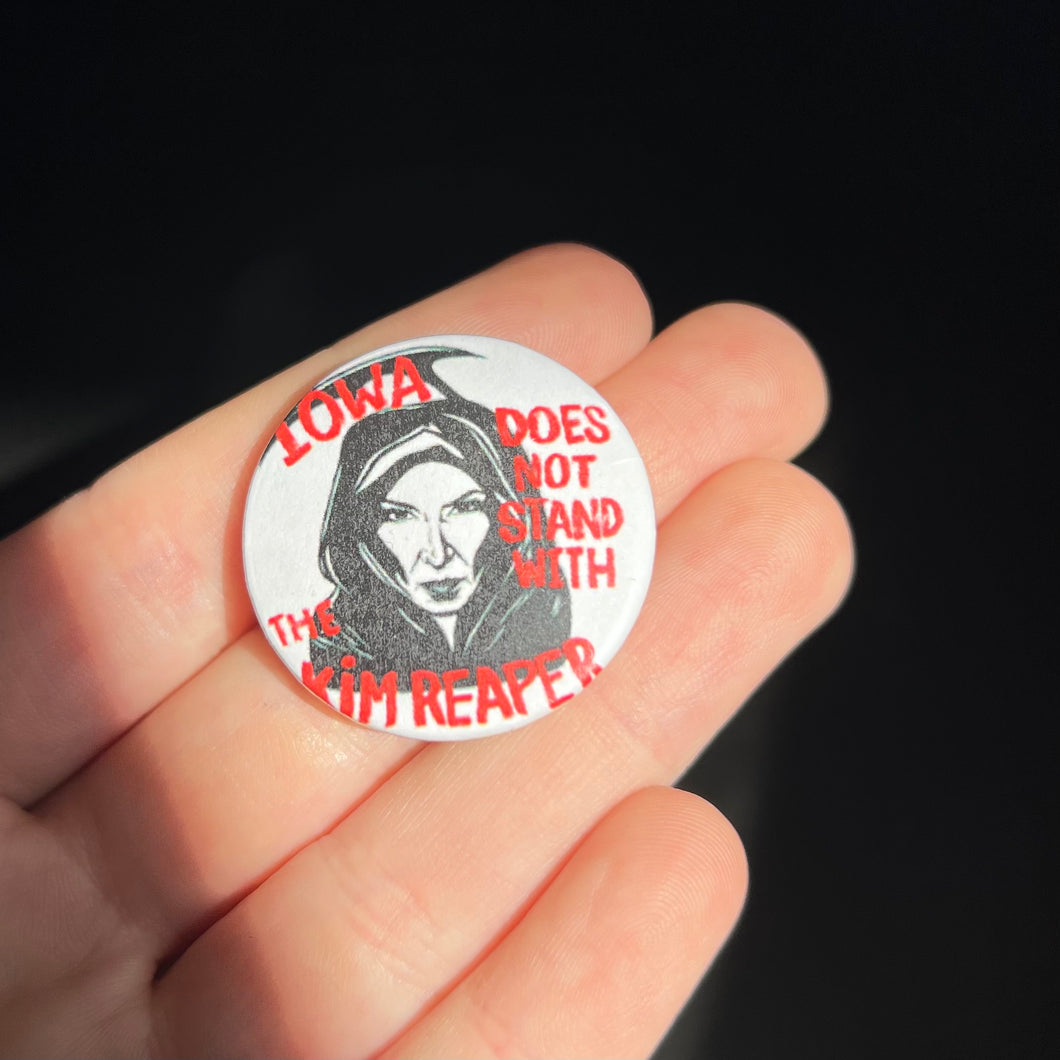 Kim Reaper Button