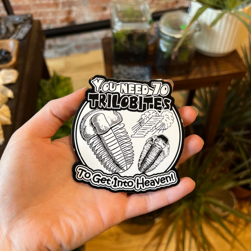 You Need 70 Trilobites Sticker