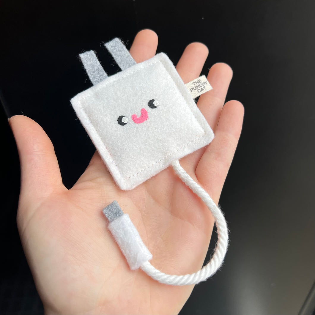 Catnip Phone Charger Toy