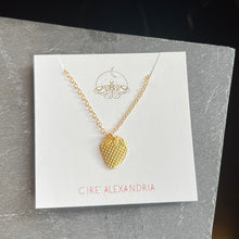 Load image into Gallery viewer, Strawberry Pendant Necklace - Gold Filled