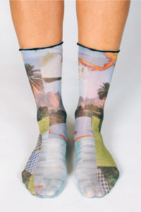 Desert Nylon Ankle Socks