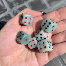 Load image into Gallery viewer, Crystal Dice (6 stone options!)