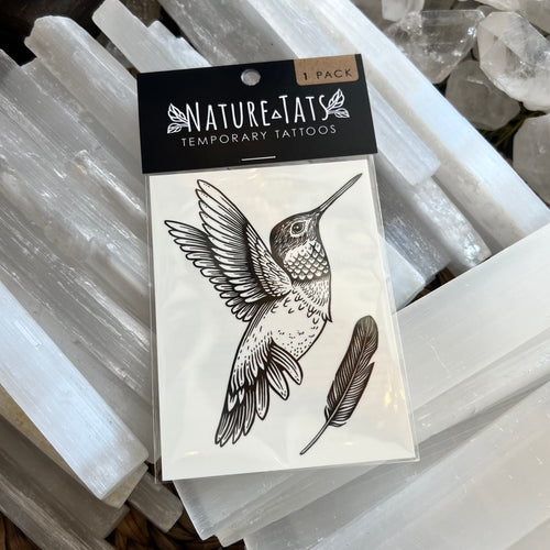 Hummingbird Temporary Tattoo