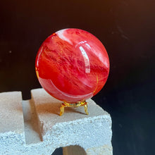 Load image into Gallery viewer, Cherry Quartz Sphere