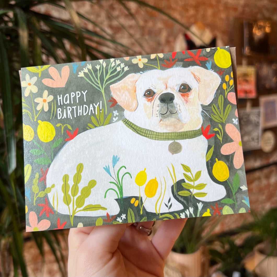 Happy Birthday Puppy Card