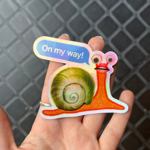 On my way! Snail Sticker