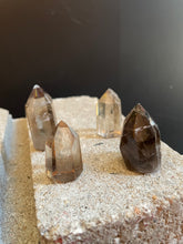Load image into Gallery viewer, Smoky Included Quartz Polished Point