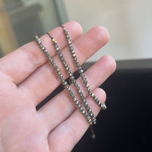 Load image into Gallery viewer, Adjustable Pyrite Bead Bracelet