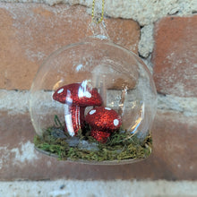 Load image into Gallery viewer, Glass Terrarium Ornament