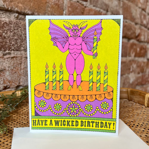 Wicked Birthday Card