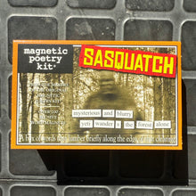 Load image into Gallery viewer, Sasquatch Magnetic Poetry Kit