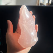 Load image into Gallery viewer, Rose Quartz Flame Tower