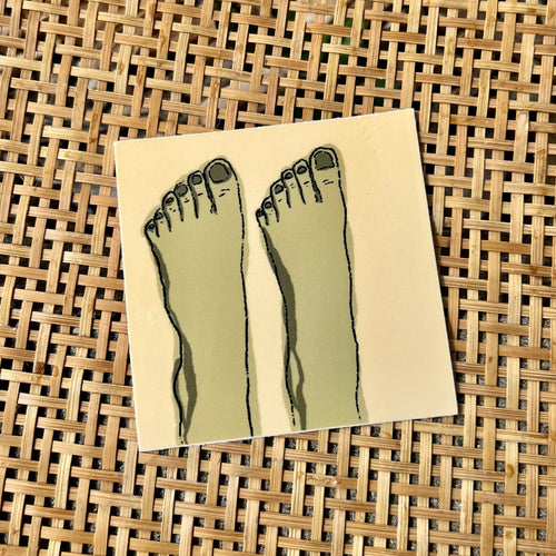 Feet Sticker