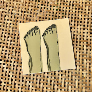 Feet Sticker