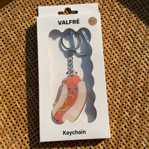 Hawt Dog Acrylic Keychain