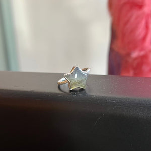 Labradorite Star Ring - Sterling Silver